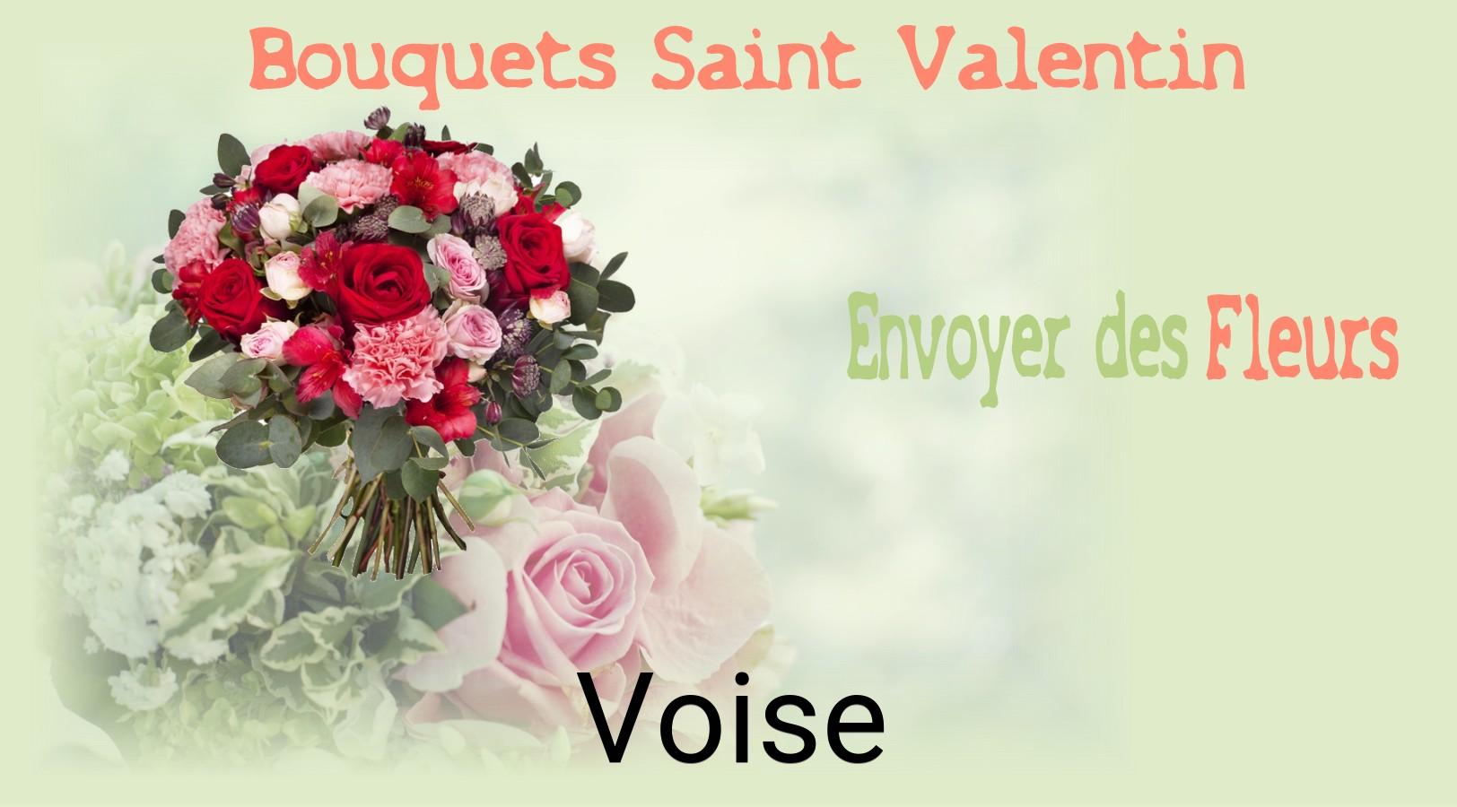 Roses de Saint-Valentin livrées à Voise